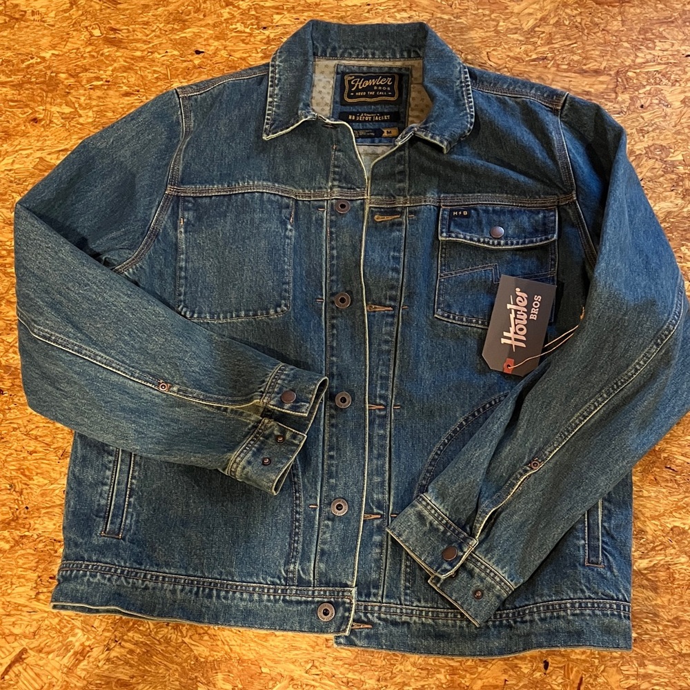 Howler Brothers Classic Blue Denim Jacket
